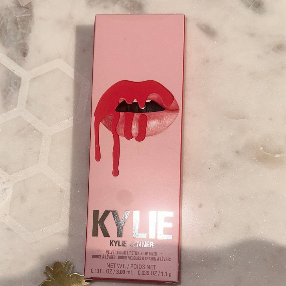 Kylie Party Girl Velvet Liquid Lipstick & Lip Liner - Pink